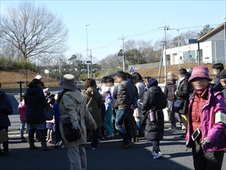 さあ順番に出発です